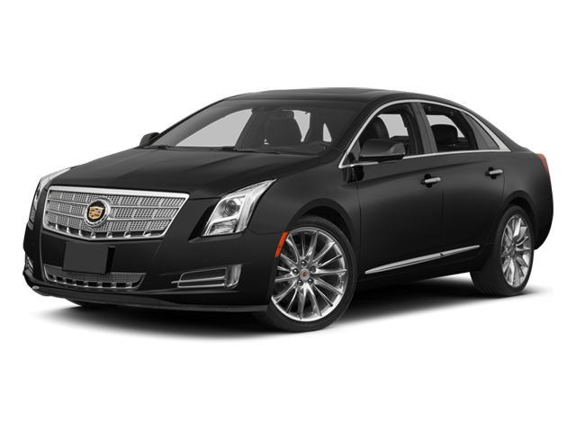 2013 Cadillac XTS Premium in Red — front three-quarter view