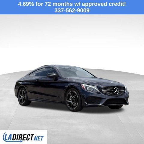 2017 Mercedes-Benz C-Class C 300 in Blue — front three-quarter view